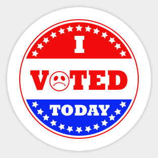 I Voted Today Sticker